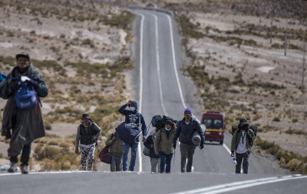 Murió un migrante venezolano de 83 años tras cruzar la frontera entre Chile y Bolivia