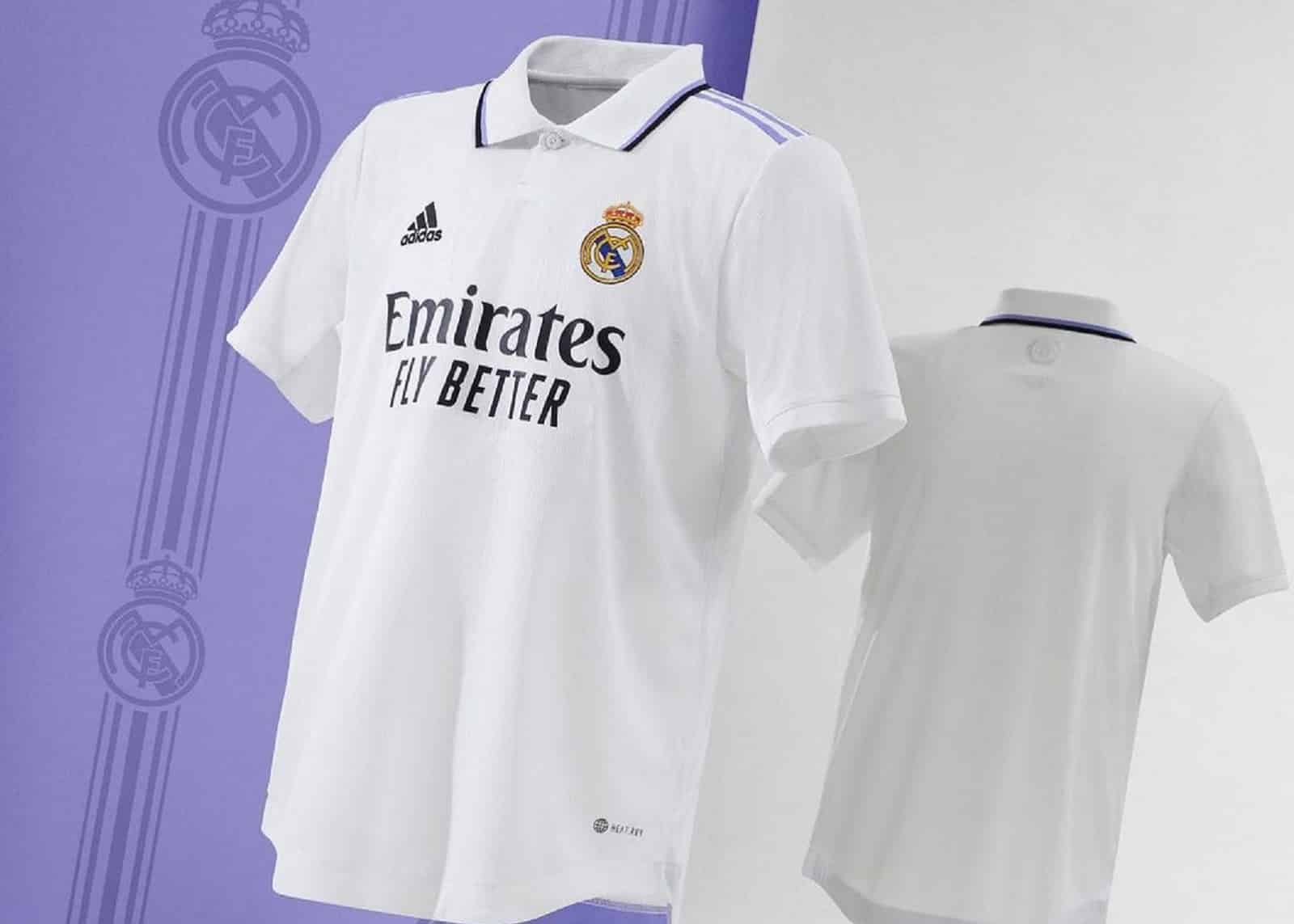 Muchos Tipo delantero Roble Real Madrid presentó su nueva camiseta