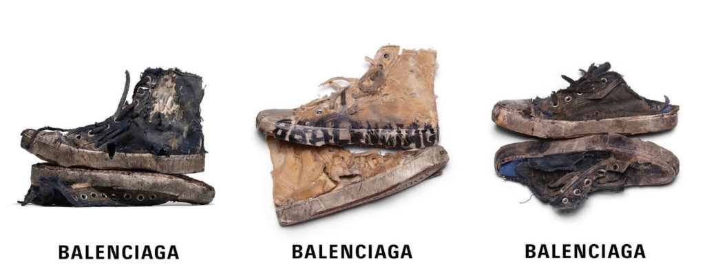 ¿Por qué la nueva colección de zapatos de Balenciaga generó controversia?