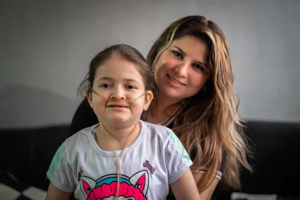 María Gabriela niña venezolana síndrome SAVI trasplante pulmones El Diario Jose Daniel Ramos