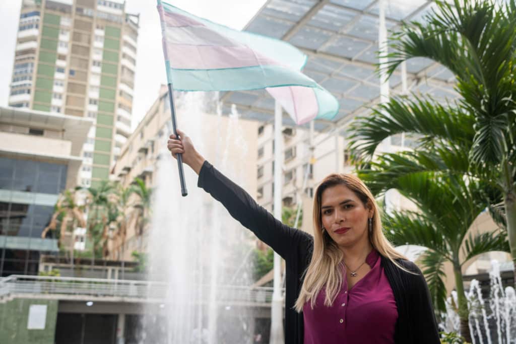 Richelle Briceño, una activista que le da voz a la comunidad trans en Venezuela