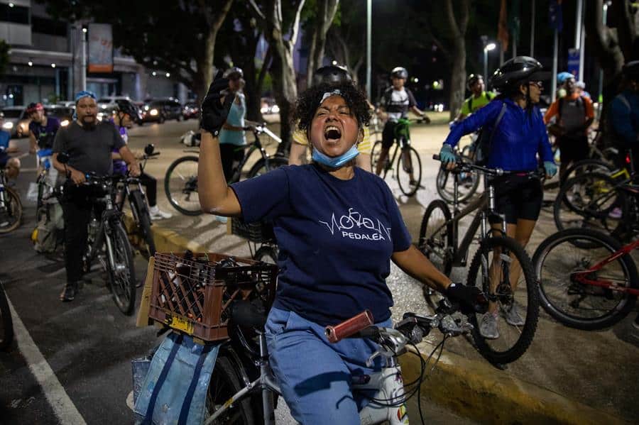 Ciclista venezolana