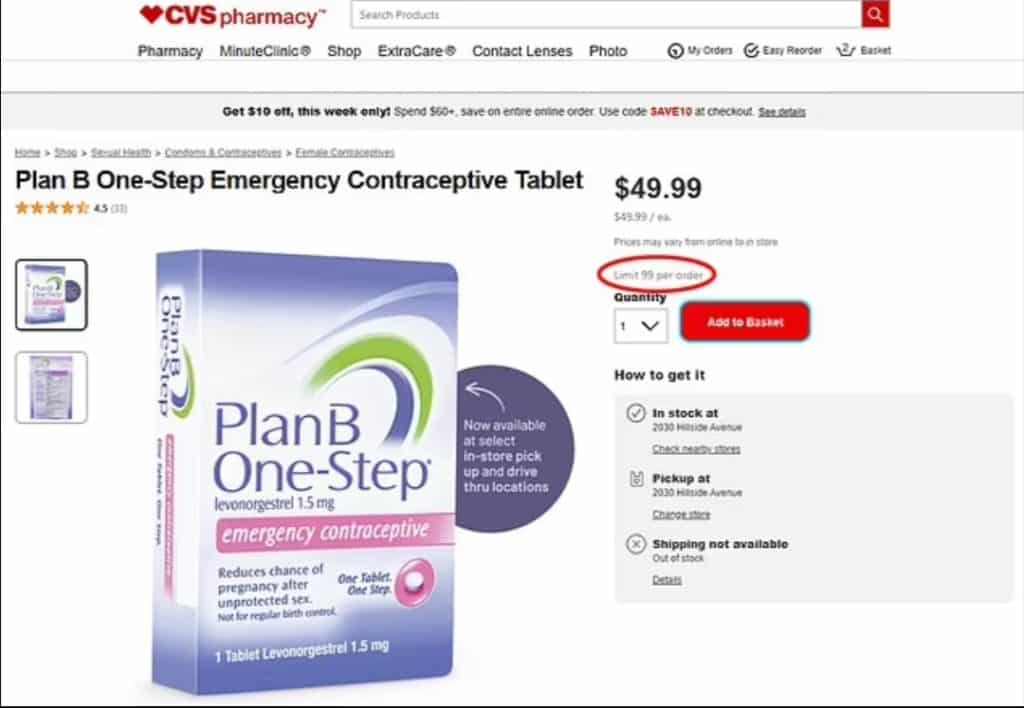 ¿Por qué en Estados Unidos está limitando la venta de pastillas anticonceptivas de emergencia?