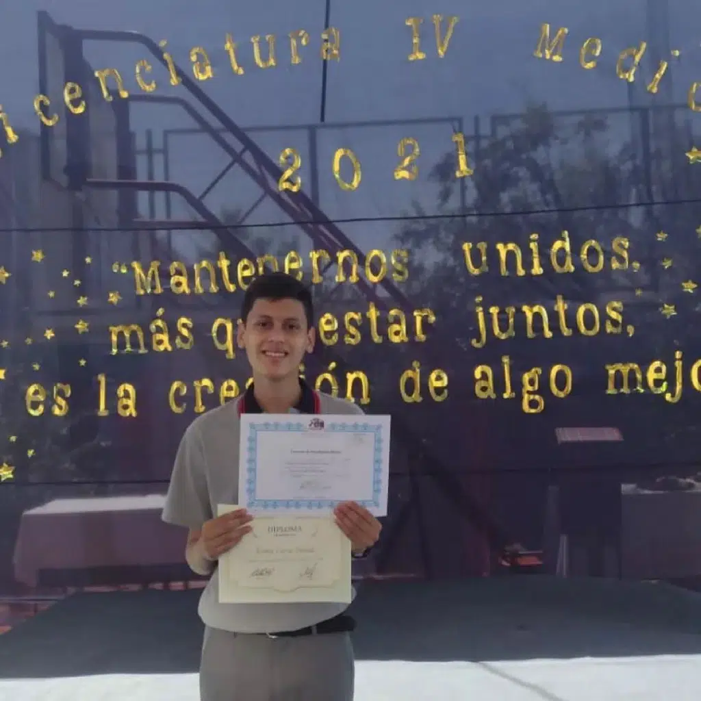 Romer Ferrer: el venezolano que obtuvo la nota más alta para ingresar a una universidad de Chile
