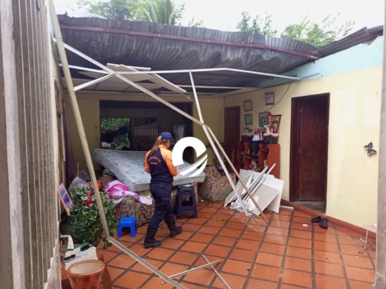 Los daños que causaron las lluvias en el oriente de Venezuela