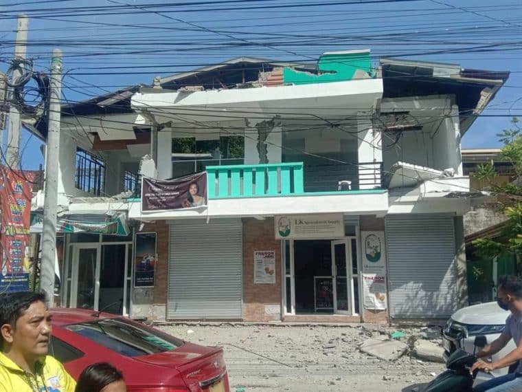 En imágenes: terremoto en Filipinas dejó al menos 4 muertos y 60 heridos