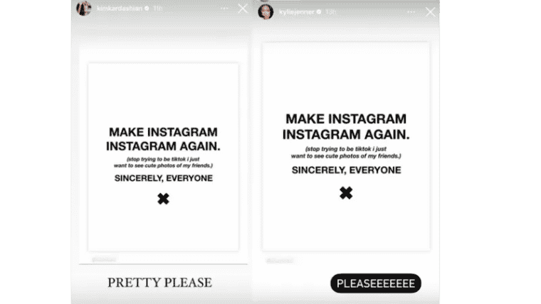 Celebridades e influencers critican cambios en la red social Instagram: “Dejen de intentar ser TikTok”￼