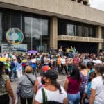 Protesta de docentes venezolanos Ministerio de Educación El Diario Jose Daniel Ramos