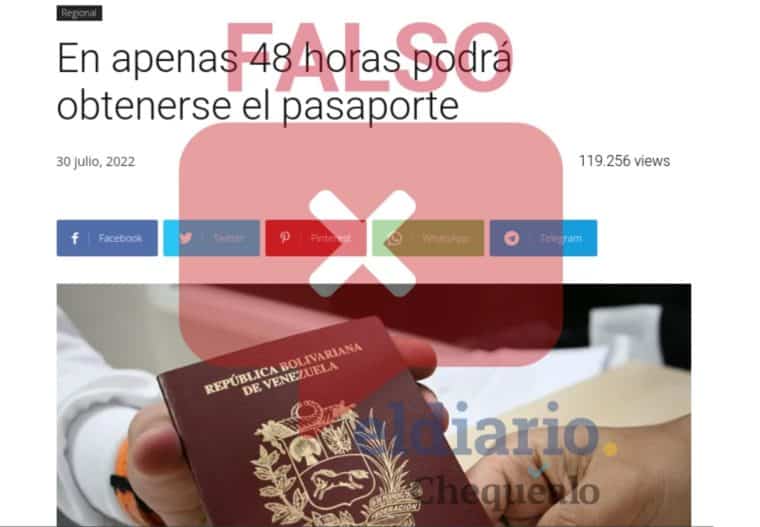 ¿El Saime puede entregar pasaportes en 48 horas tras el restablecimiento de su plataforma?