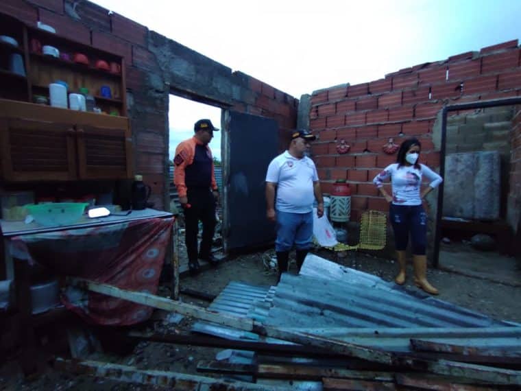 Más de 400 viviendas afectadas en Aragua por las fuertes lluvias: los detalles