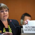 Bachelet se despidió del Consejo de Derechos Humanos de la ONU: “Debemos hacer todo lo posible para evitar una gran fractura” 