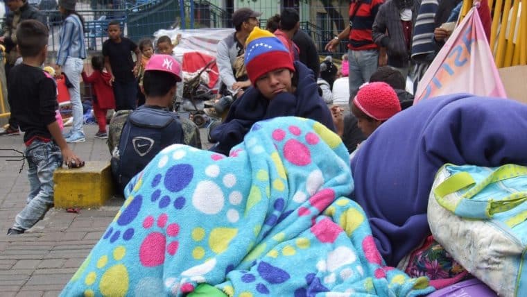 60 % de los migrantes venezolanos y colombianos en Quito temen por su vida en su país natal