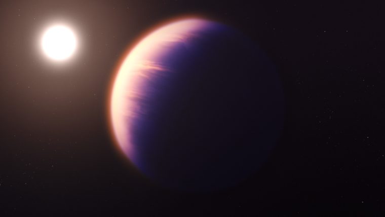El telescopio James Webb detectó dióxido de carbono en un exoplaneta