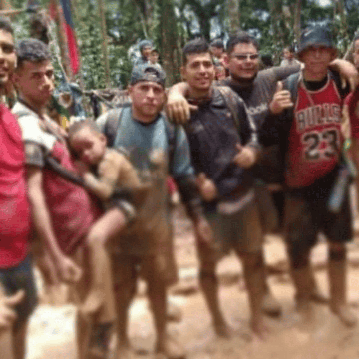 Un grupo de venezolanos rescató a una bebé que presuntamente fue abandonada en la selva del Darién 