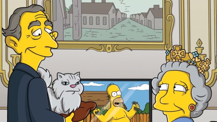 ¿La serie Los Simpson predijo el año de la muerte de la reina Isabel II?