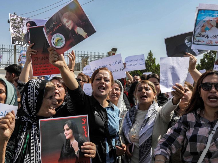 Irán: 76 personas han muerto durante las protestas tras la muerte de Mahsa Amini