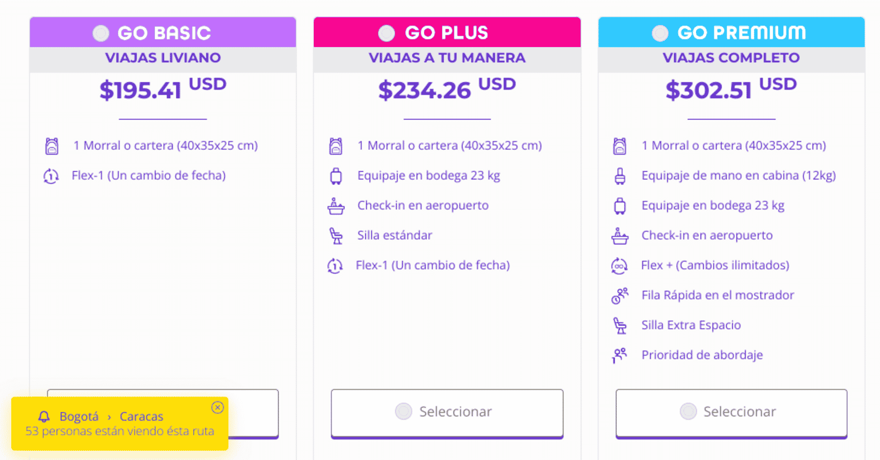 Conviasa y Wingo iniciaron la venta de boletos para la ruta Bogotá ...