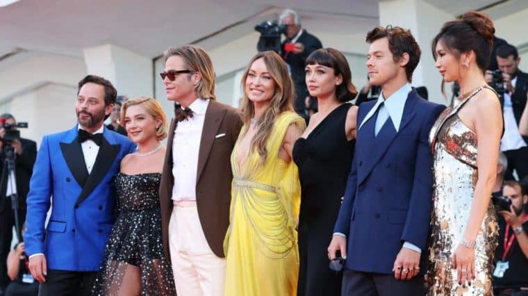 ¿Harry Styles escupió a Chris Pine en el Festival de Cine de Venecia?