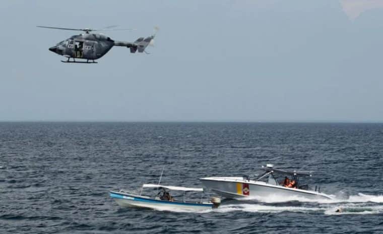 Armada colombiana rescató con vida a 33 migrantes venezolanos en aguas de San Andrés