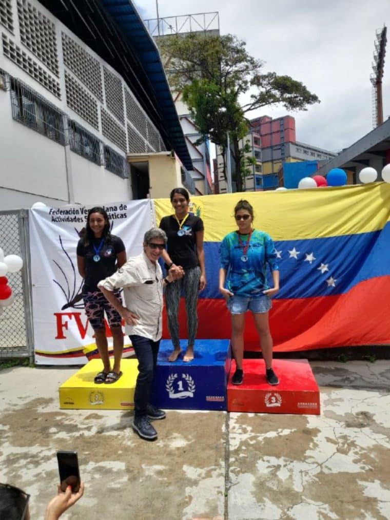 Falta de recursos: el suplicio de Elisandrea Mujica para representar a Venezuela en el Panamericano de Apnea