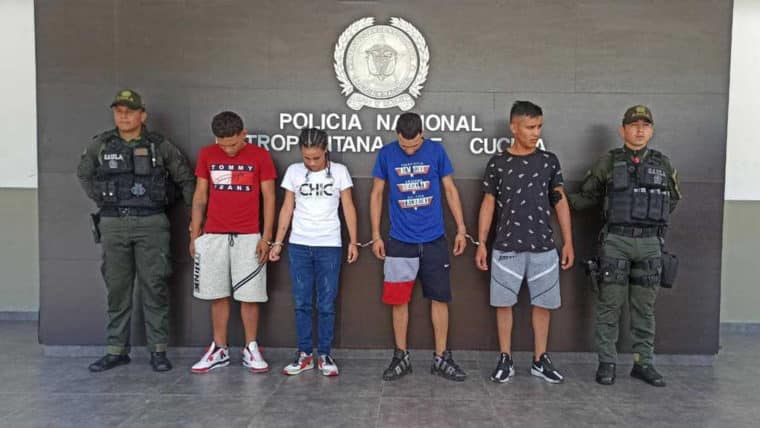 Capturaron a cuatro presuntos integrantes del Tren de Aragua en Cúcuta