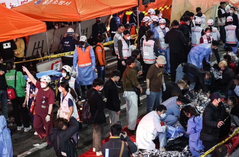 Celebración de Halloween en Corea del Sur dejó 50 heridos graves: lo que se sabe