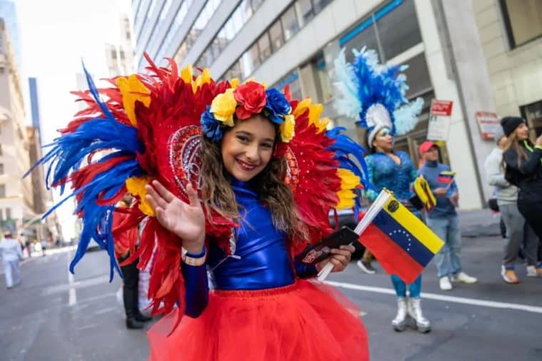 Venezuela tuvo representación en el desfile por el Día de la Hispanidad en Nueva York
