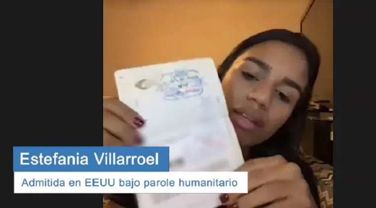 Habla 1era venezolana en recibir permiso para entrar a EEUU