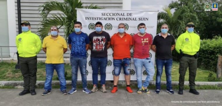 Fiscalía colombiana desarticuló banda de presuntos narcotraficantes que enviaban cocaína a Venezuela