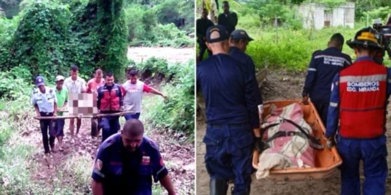 Encontraron en Miranda cuatro cadáveres de personas desaparecidas en el deslave de Las Tejerías 