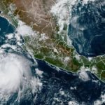El ciclón Orlene evoluciona a huracán frente a las costas del Pacífico de México