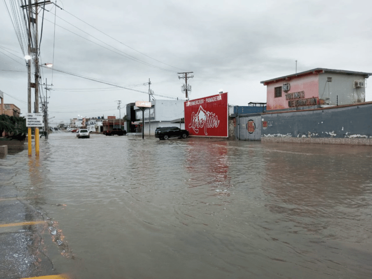 Los daños que causó la crecida del río Coro en el estado Falcón