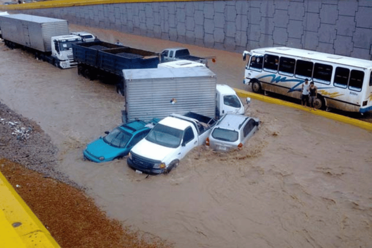 2.000 familias y 2.000 viviendas han sido afectadas por las lluvias en Anzoátegui