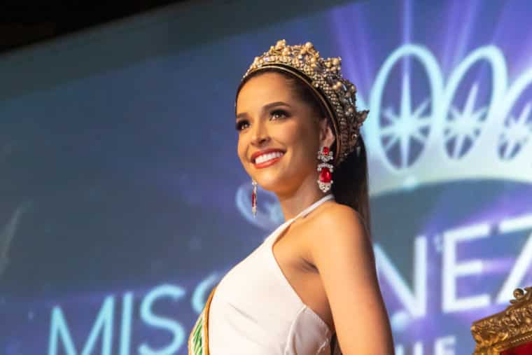 Andrea Rubio, Miss Venezuela International 2022 rueda de prensa venevisión El Diario Jose Daniel Ramos