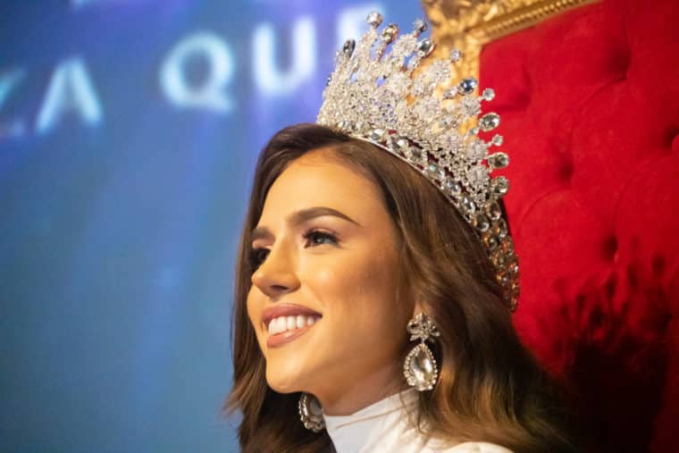 Diana Silva, Miss Venezuela 2022 rueda de prensa venevisión El Diario Jose Daniel Ramos