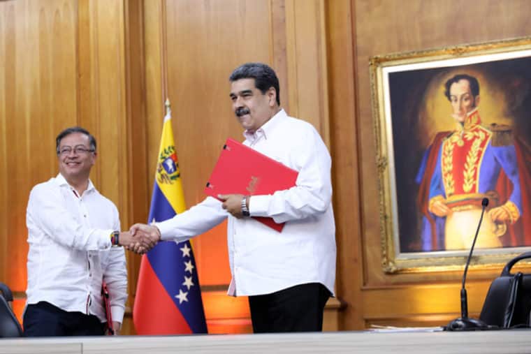 Venezuela y Colombia acordaron restablecer la cooperación en inteligencia para frenar las mafias en la frontera