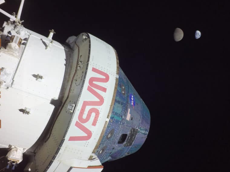 Artemis I: Orión supera el récord del Apolo 13 al alcanzar una distancia de más de 400.000 km desde la Tierra 