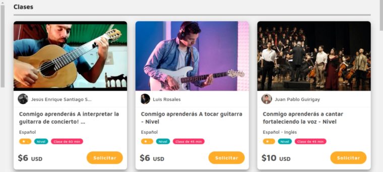 InCresc, la plataforma creada por venezolanos para promover y financiar clases de música online