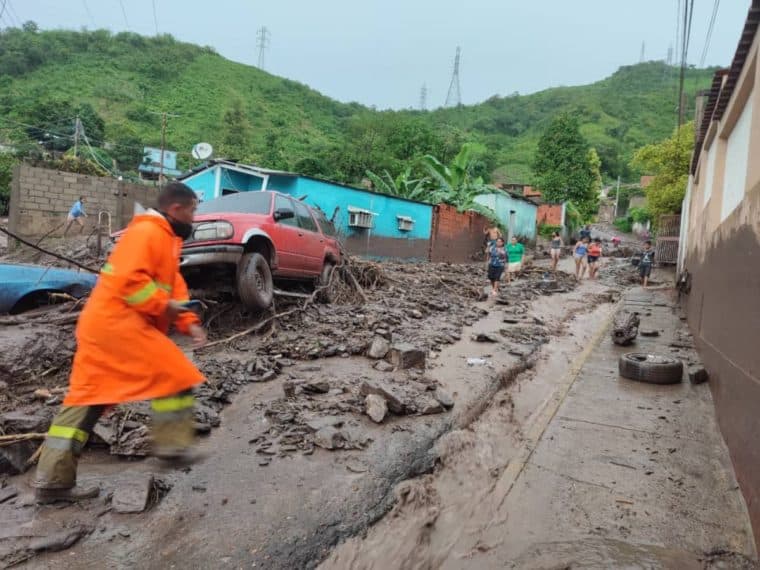 Lluvias en Anzoátegui: 4 personas murieron y 300 viviendas resultaron afectadas