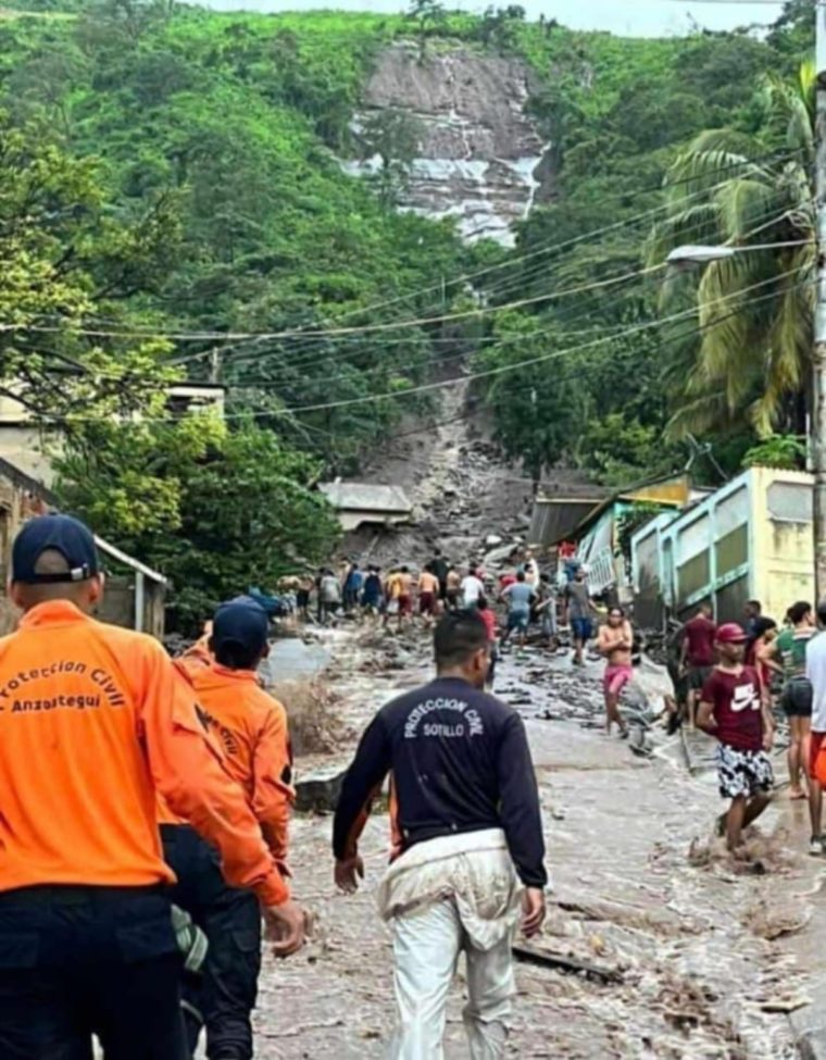 Lluvias en Anzoátegui: 4 personas murieron y 300 viviendas resultaron afectadas