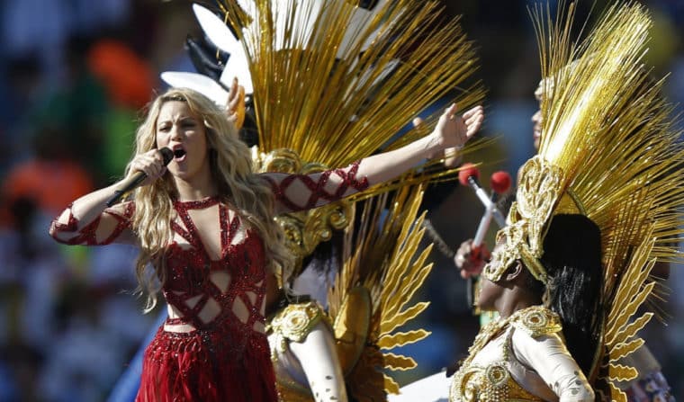 Los shows de Shakira en la Copa Mundial de Fútbol