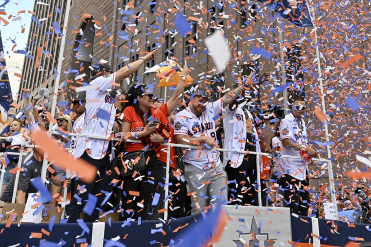 En imágenes: la celebración de los Astros de Houston por su título de campeones de la Serie Mundial