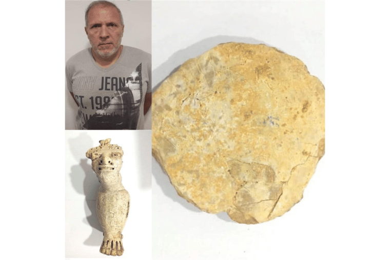 Detuvieron a un sujeto en Caracas por hurtar piezas arqueológicas que datan del año 1.200 d. C.