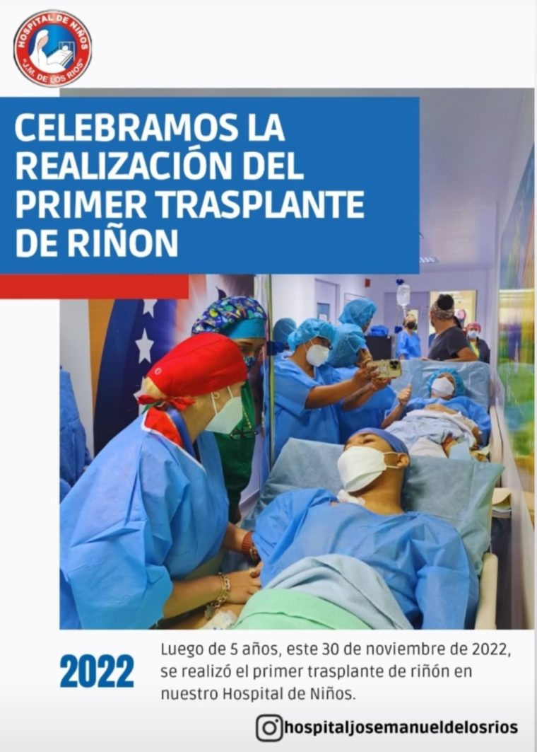 Realizaron el primer trasplante de riñón en el J.M. de Los Ríos tras 5 años de la suspensión del programa 