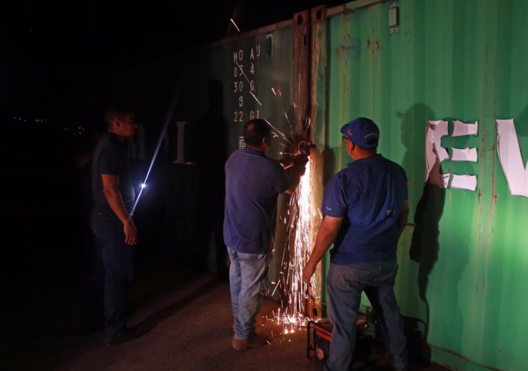Retiraron los contenedores del puente de Tienditas en la frontera colombo-venezolana 