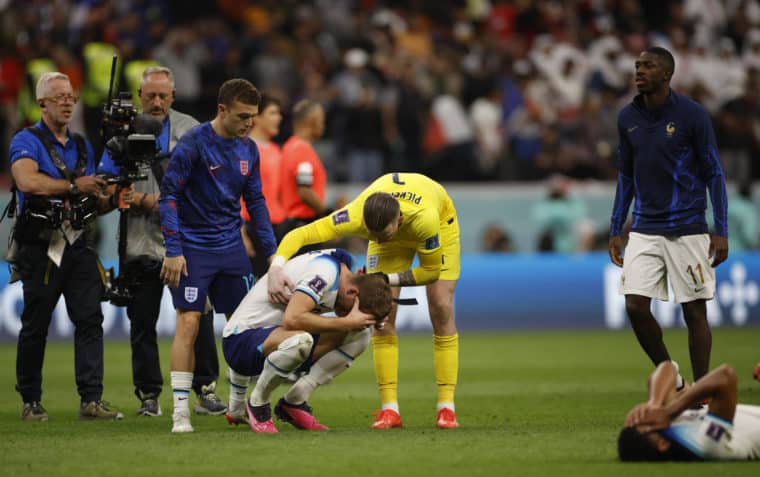 Francia venció por la mínima a Inglaterra y avanzó a semifinales en el Mundial de Catar 2022