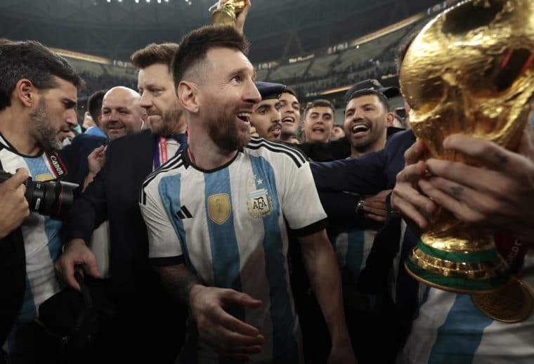 Messi tras ganar la Copa del Mundo: “No me retiro de la selección”