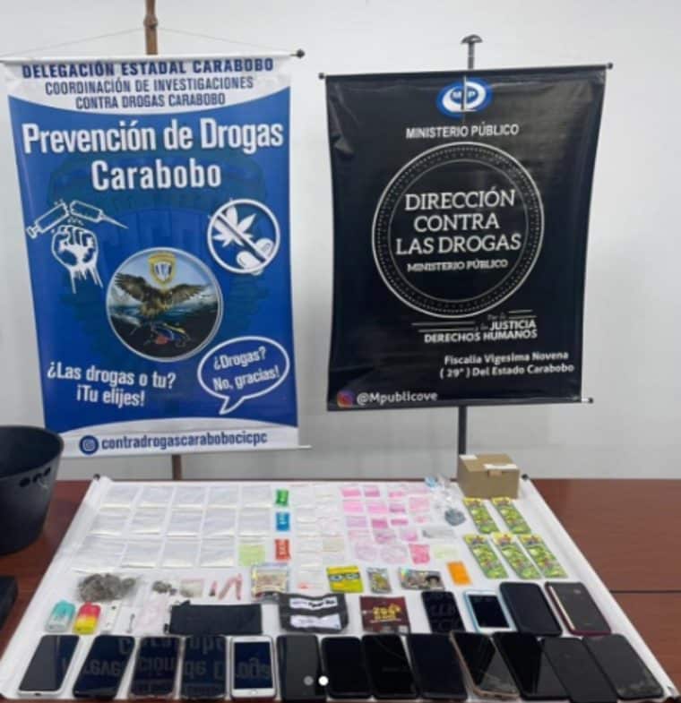 Detuvieron a 23 personas por comercio ilícito de drogas en una fiesta en Carabobo