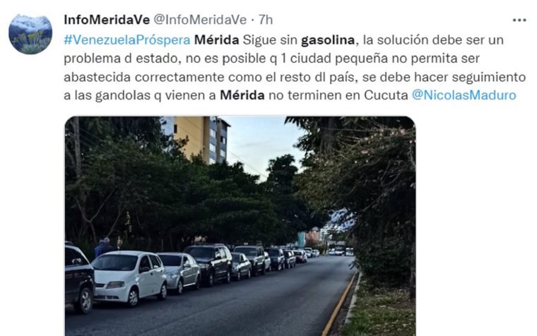 Colas por gasolina se agudizan en Caracas y el interior del país durante los últimos días de 2022