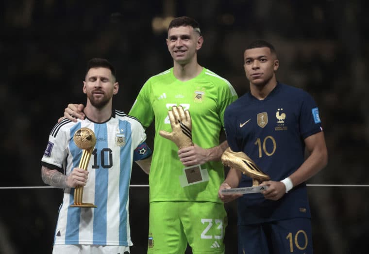 Messi fue elegido como mejor jugador de la final y del Mundial de Catar 2022